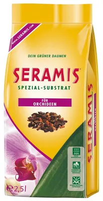 Zdjęcie produktu dla Seramis specjalny granulat do storczyków Your green thumb 2500ml
