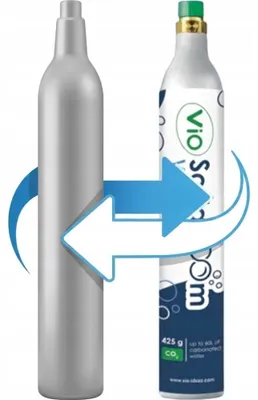 Zdjęcie produktu dla Cylinder SodaBoom ViO GC-600 do Napełnianie Wymiennej Butli CO2 Saturatora