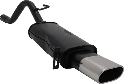 Immagine prodotto di Scarico sportivo Novus per Fiat Grande Punto 199 silenziatore posteriore 135x75mm con ABE