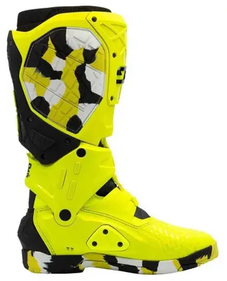 Imagen del producto de Botas Sidi Crossair X para off-road, color amarillo, talla EU 42, para hombre, color amarillo, talla EU 42