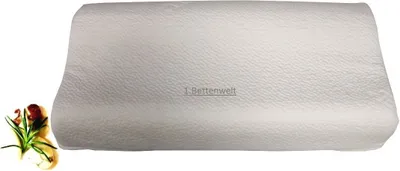 Produktbild von Orthopädisches Visco-Weichschaum Nackenstützkissen Kontur 40x80 cm Reisekissen