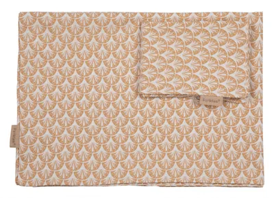Produktbild von Perikles Abdeckung 120 x 60 cm/140 x 70 cm Baumwoll weiß/braun