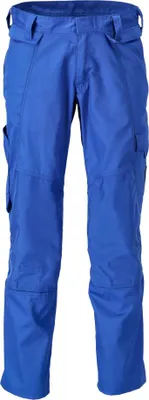 Immagine prodotto di Pantaloni con tasche al ginocchio blu azzurro, taglia 90 C52 MASCOT 21879-330-91