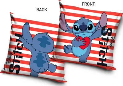 Produktbild von Baby-Kissenbezug Lilo und Stitch Herz voller Freude