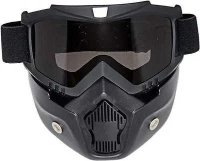 Produktbild von Motorrad-Schutzbrille Off-Road, Winddicht und UV-beständig, für Motorrad- und Fahrrad-Fahrer, Grau, für Langstreckenfahrten und Schneetouren