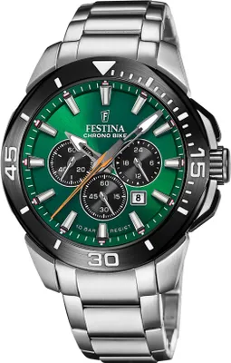 Produktbild von Festina Herren Uhr Sport Edelstahl Armbanduhr silber UF20641/A