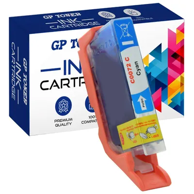 Obrázek produktu pro Náplně do tiskáren kompatibilní s Canon Pixma Pro-10 Pro-10S PGI-72 - Cyan