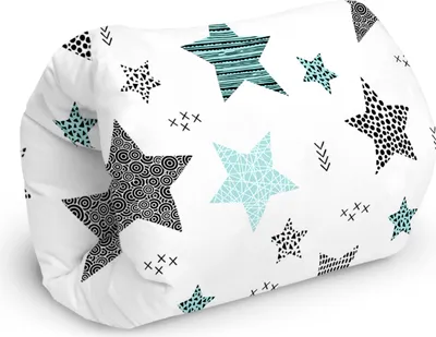 Produktbild von Amilian Baby kleines Stillkissen mit Füllung; Kissen; Stillmuff, Muff: ca. 22 x 20 cm, für Unterwegs; Arm Tunnel; Armkissen, beim Stillen; Breastfeeding Pillow, Fläschchen