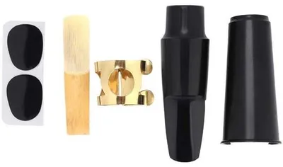 Obrázek produktu pro Sada 5 v 1 pro altový saxofon - Příslušenství pro saxofon - Lehká a přenosná - Profesionální zvuk - Vhodná pro začátečníky - Ideální