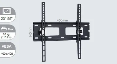 Immagine prodotto di Vivolink VLMW2355T TV-Halterung 139,7 cm (55" ) Schwarz (VLMW2355T)
