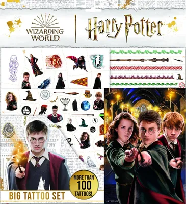 Immagine prodotto di Tetování velký set Harry Potter s omalovánkami v sáčku