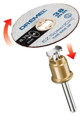 Produktbild von DREMEL® EZ SpeedClic: Dünne Trennscheiben