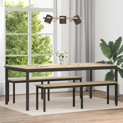 Produktbild von Maison Exclusive - Esstische 2 pcs 200 x 100 x 75 cm Holzwerkstoff