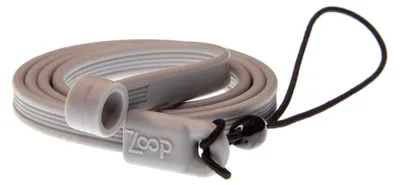 Immagine prodotto di ZoopLoop, grigio, in silicone, resistente ai graffi, cinturino di sicurezza da 52,7 cm per penne digitali elettroniche