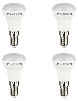 Produktbild von 4x LED Lampen E14 R39 3W warmweiss RA97 flimmerfrei 230V LED Leuchtmittel SEBSON