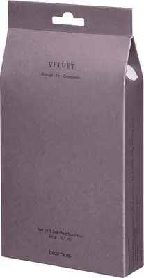 Produktbild von blomus GmbH TUOKSU Duftsachets Velvet midnight plum Set 3tlg