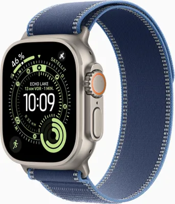 Zdjęcie produktu dla Apple Watch Ultra 3 , OLED, Ekran dotykowy, 64 GB, Wi-Fi, GPS, 61,6 g