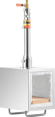 Obrázok produktu pre SucceBuy Prenosná propánová kováreň od , kováč s 1 horákom, 2600℉ (2600 °F), výroba nožov a nástrojov, plynová kováreň z nerezovej ocele na kovanie kovov, veľká kapacita