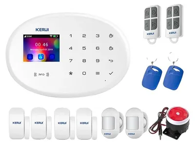 Obrázek produktu pro Bezdrátový systém zabezpečení domu, podpora více jazyků, alarm 3