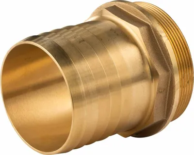 Produktbild von Messing Gewinde-Fitting Schlauchanschluss 3' AG (DN 80) Länge 80 mm - schwere Ausführung