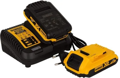 Produktbild von DeWalt DCB115D2-QW Akku-Kit (2 x 18 V / 2 Ah plus DCB 115)