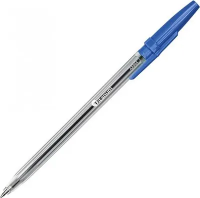 Immagine prodotto di Penna a sfera blu 0,7 mm Titanio (AA944)