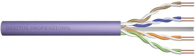 Obrázek produktu pro Digitus DK-1613-VH-305, 305 m, Cat6, U/UTP (UTP), Fialová