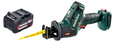 Produktbild von Metabo SSE 18 LTX Compact Akku Reciprosäge Säbelsäge 18 V 13 mm + 1x Akku 4,0 Ah - ohne Ladegerät