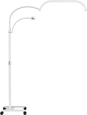 Produktbild von Dimmbare Halbmond Lampe Beauty Light einstellbare Farbtemperatur Telefonhalter Fernbedienung white