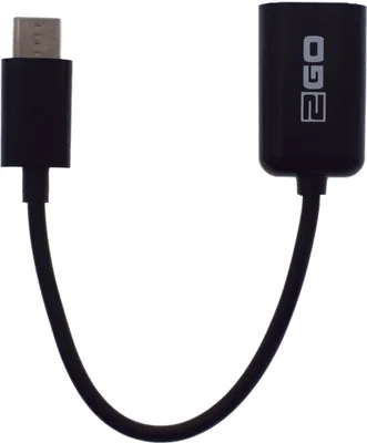 Obrázok produktu pre 2GO 795815 USB Kabel 0,145 m USB A USB C Schwarz