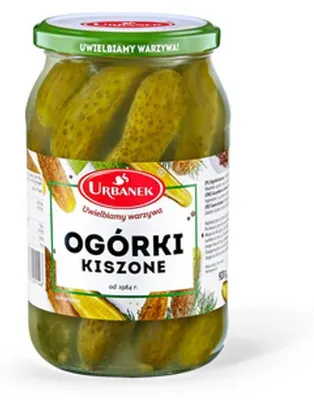 Obrázok produktu pre Urban Ogórki kiszone 920 g