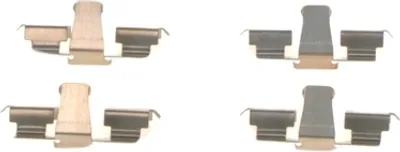 Produktbild von BOSCH 1 987 474 422 Zubehörsatz Scheibenbremsbelag Hinten für RENAULT Clio III Schrägheck (BR0/1, CR0/1) TWINGO II (CN0) SCÉNIC II (JM0/1) für MAZDA