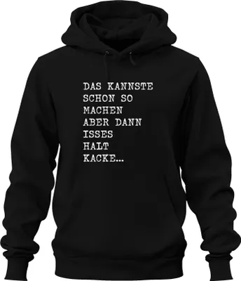 Zdjęcie produktu dla Można to zrobić w ten sposób, ale to bzdura śmieszne powiedzenie humor bezczelna bluza z kapturem uni , czarny, L
