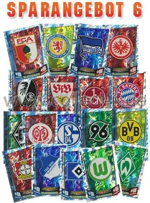 Image de Match Attax - Spar 6 - Les 18 écussons des clubs (1. Bundesliga) - Saison 13/14 - Saison 13/14