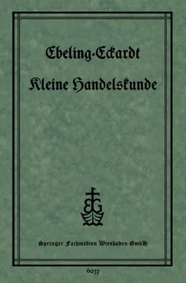 Produktbild von Kleine Handelskunde