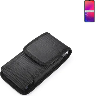 Produktbild von Holster Gürteltasche kompatibel mit Doogee X95 Pro Holster Gürtel Tasche wasserabweisend Handy Hülle Schutz Hülle Outdoor schwarz K-S-Trade