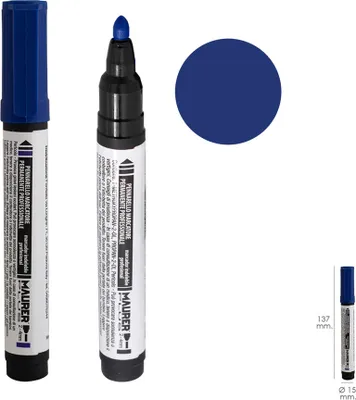 Immagine prodotto di Pennarello indelebile professionale blu