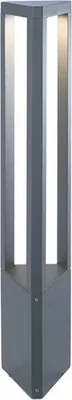 Produktbild von ACA LED-Stehleuchte für den Außenbereich, 8 W, 420 lm, 45°, 230 V AC, 3000 K, Dunkelgrau, CRI 80, IP65, 30.000 Stunden Lebensdauer, LG1223G-650