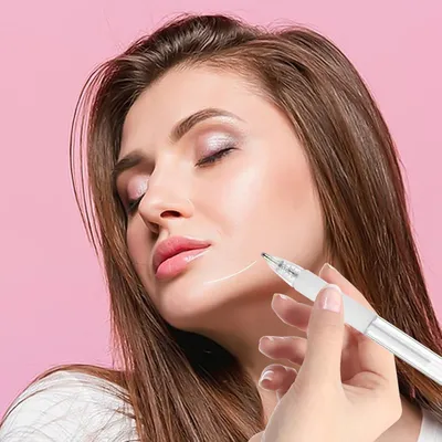 Produktbild von Wenkbrauen Microblading Mapping Marker mit 4 Reservefüllungen
