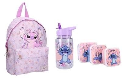 Image de Ensemble scolaire Lilo & Stitch : sac à dos et sac à lunch