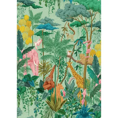 Produktbild von Gibsons The Art File: Jungle Animals, 1000 Stück(e)