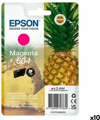 Image de Epson 604 Singlepack Magenta 130 sider Blæk C13T10G34010