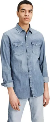 Produktbild von Jack & Jones 12138115, Hemd, S, Baumwolle, 1 Stück(e)