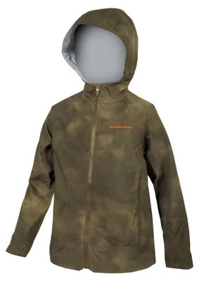 Produktbild von Endura Kids Mt500 Jr Waterproof Jacket Tweed Green