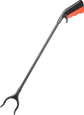 Obrázek produktu pro Úchopové kleště Vitility pro seniory 64 cm 122 g, lehká úchopová pomůcka pro každodenní použití, dlouhé úchopové rameno a