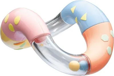 Produktbild von Tolo Baby Rassel - Pastellfarbenes Babyspielzeug für Kleinkinder