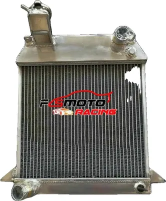 Image de Radiateur en aluminium, Design à 3 rangées, Convient pour Morgan Plus 4 +4, 2,1L (1954-1968), Construction légère, Haute résistance à la température