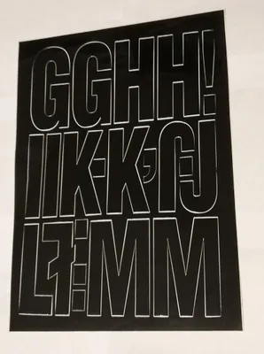Image de Lettres et chiffres autocollants