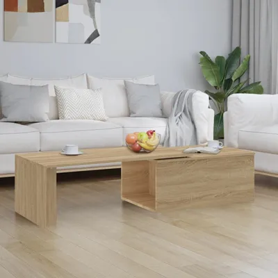 Obrázok produktu pre Konferenčný stolík Sonoma Oak 150x50x35 cm Materiál dreva