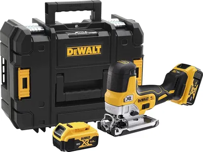Produktbild von DeWALT DCS335P2 Profi-Akku-Stichsäge, 135 mm Schnitttiefe, variable Geschwindigkeit, inklusive Lithium-Ionen-Akku